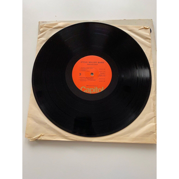Steve Miller Band Anthology 1972 2 LP + Booklet Capitol Records 11114 EX - Picture 7 of 9
